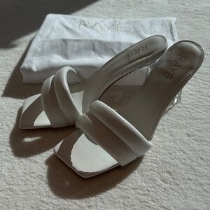 RAYE Raquel Heel – White 🤍